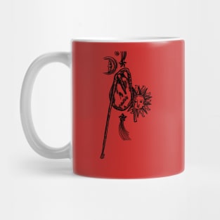 Bagpipes with Sun and Moon Mug